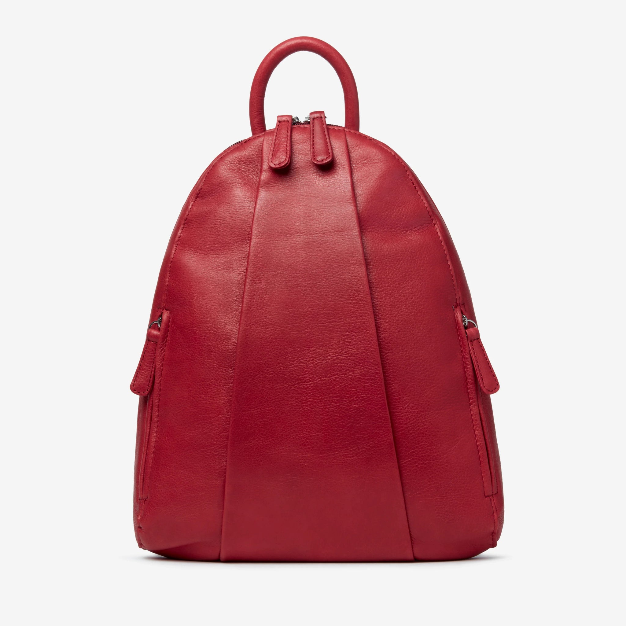 argentina leather backpack Teardrop Multi Zip Backpack